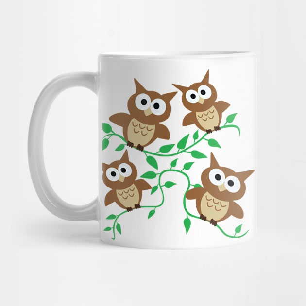 Cute Owl Bird by ThyShirtProject - Affiliate